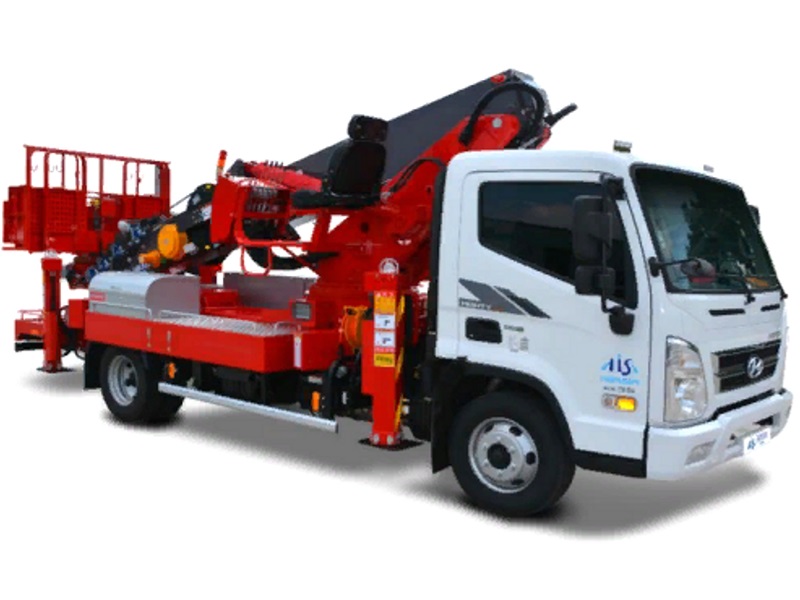 Автовышка Hansin HS300 30 м на базе Hyundai Mighty EX9