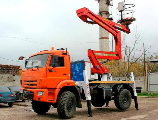 Автовышка Palfinger P240A 23,2 м на базе КАМАЗ-43502