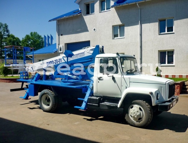 Автовышка ВИПО-20-01 19 м на базе ГАЗ-3309