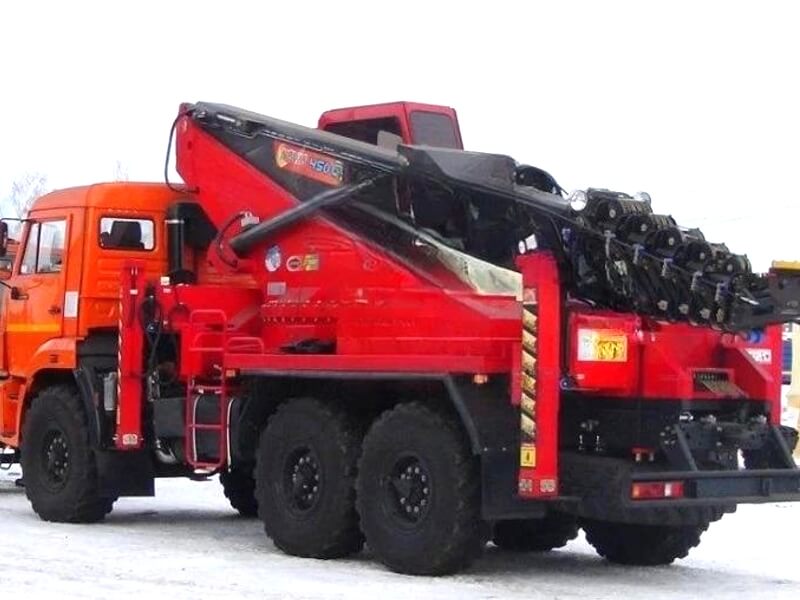 Автовышка Novas 450Q 35 м на базе КАМАЗ-43118