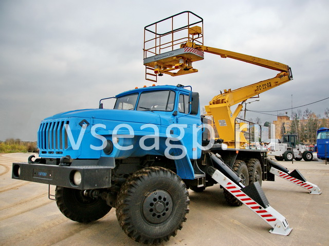 Автовышка ВС 22-03 22 м на базе УРАЛ 4320-1912