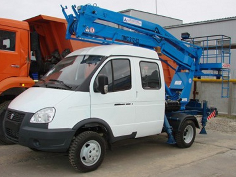 Автовышка ПМС-212-02 12 м на базе ГАЗ-330273