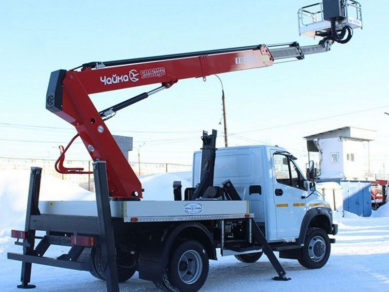Автовышка Socage T315 14,5 м на базе ГАЗон NEXT City (ГАЗ-C41R33)
