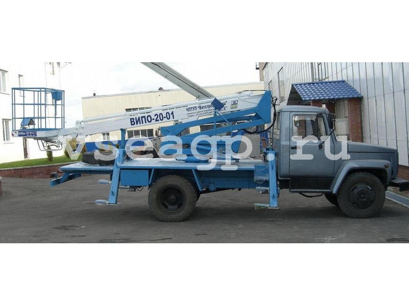 Автовышка АГП ВИПО-20-01-01 19 м на базе ГАЗ-33098