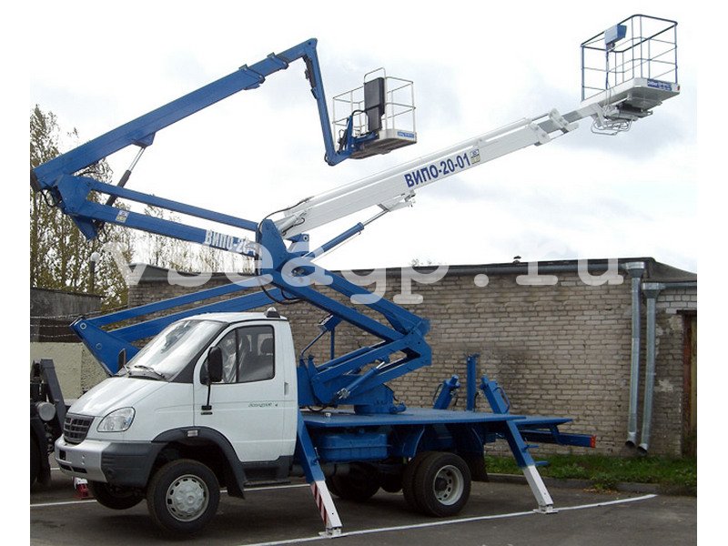 Автовышка АГП ВИПО-20-01 19 м на базе ГАЗ-33106 Валдай