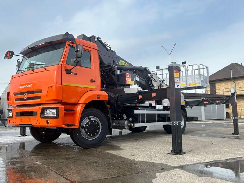 Автовышка Hansin HS3570 35 м на базе КАМАЗ-43253