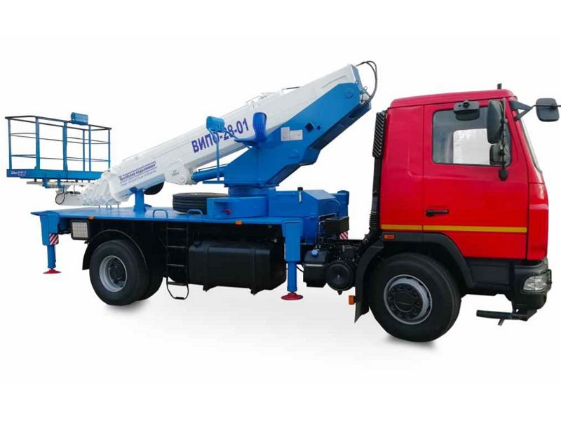 Автовышка ВИПО-28-01 28 м на базе МАЗ-5340