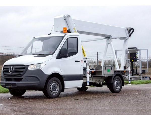 Автовышка Palfinger P250BK 24,7 м на базе Mercedes-Benz Sprinter