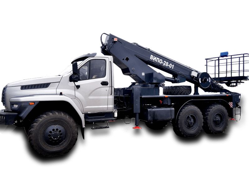 Автовышка ВИПО-28-01 28 м на базе УРАЛ NEXT (УРАЛ-4320 NEXT)