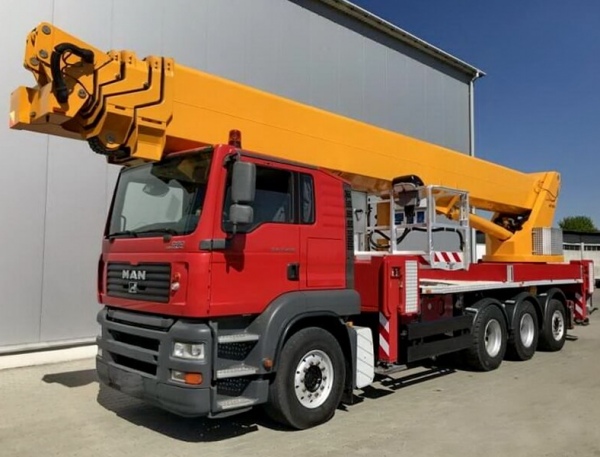 Автовышка Palfinger WT610 61 м на базе MAN TGA