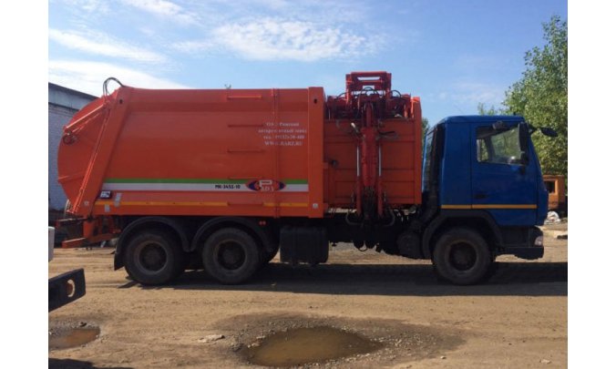 Мусоровоз МАЗ с боковой загрузкой МК-3553-10