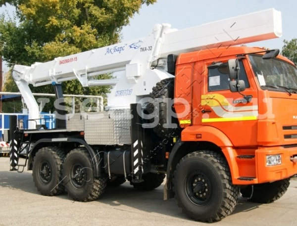 Автовышка КТА-32 на базе КАМАЗ-5350 32 м на базе КАМАЗ-5350