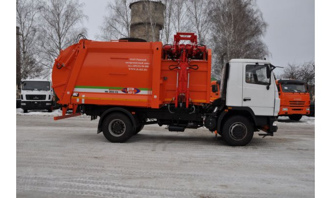 Мусоровоз МАЗ с боковой загрузкой МК-3553-03