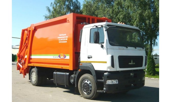 Мусоровоз МАЗ МК-3549-04 бескаркасный
