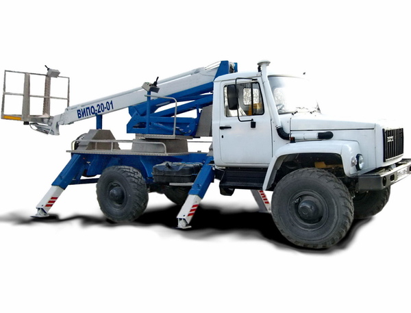 Автовышка ВИПО-20-01 19 м на базе ГАЗ Садко (ГАЗ-33081)