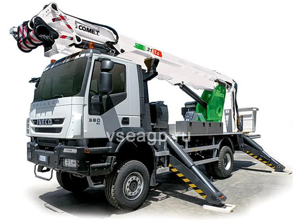 Автовышка Comet 31-14 14 м на базе Iveco Trakker