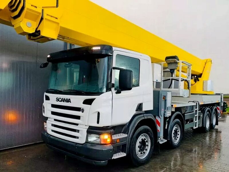 Автовышка Palfinger WT610 61 м на базе Scania P400