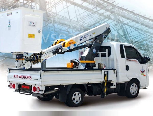Автовышка Novas 140 14 м на базе KIA Bongo