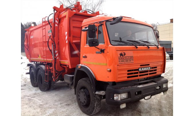 Мусоровоз с боковой загрузкой КО-440-5