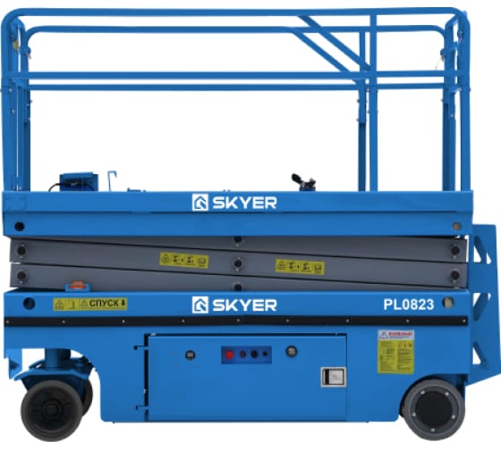 SKYER рабочая высота 8 м PL0823 230 кг