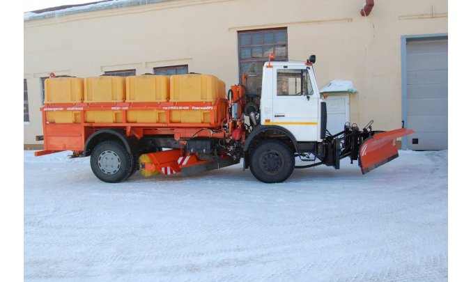 Комбинированная дорожная машина МКДС-3410