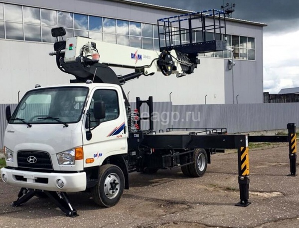 Автовышка Dasan DS-300 30 м на базе Hyundai HD78