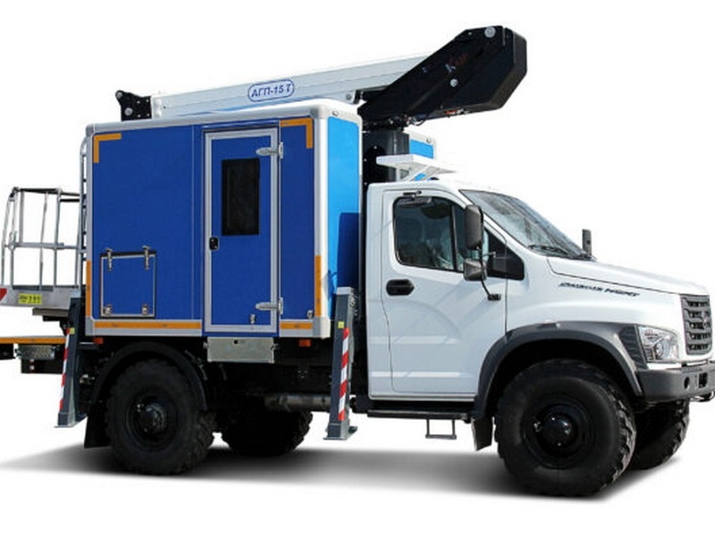 Автовышка АГП-15Т 15 м на шасси ГАЗ Садко Next