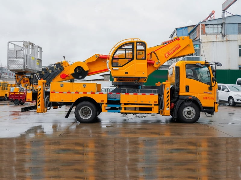 Автовышка WANBANG GKS32 32 м на шасси ISUZU Elf