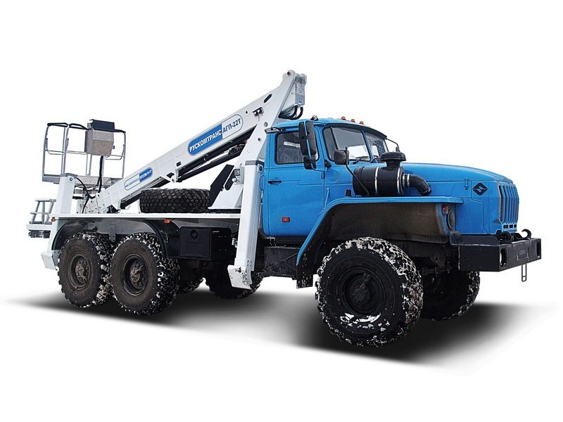Автовышка АГП-22Т 22 м на шасси Урал 4320