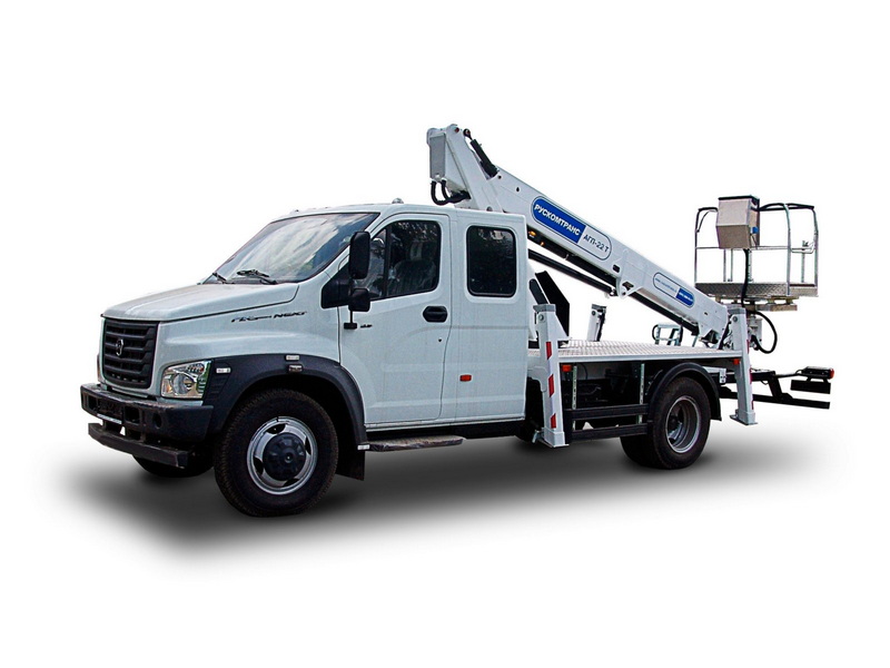 Автовышка АГП-22Т 22 м дубль кабина на шасси ГАЗон Next