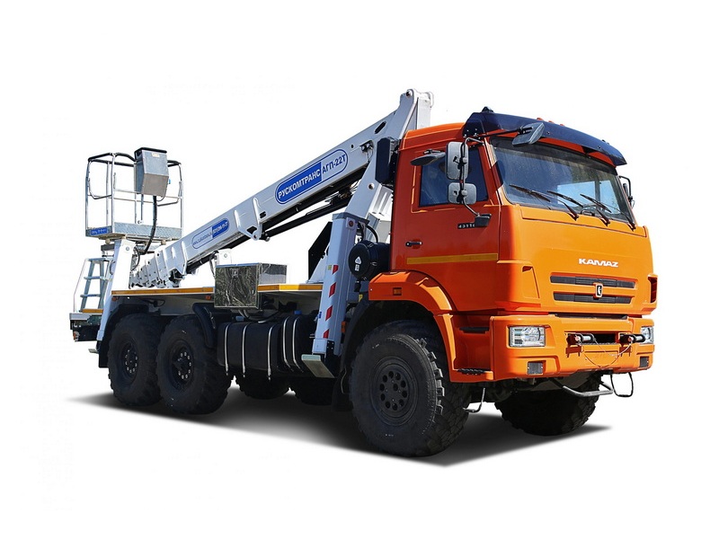 Автовышка АГП-22Т 22 м на базе КАМАЗ-43118