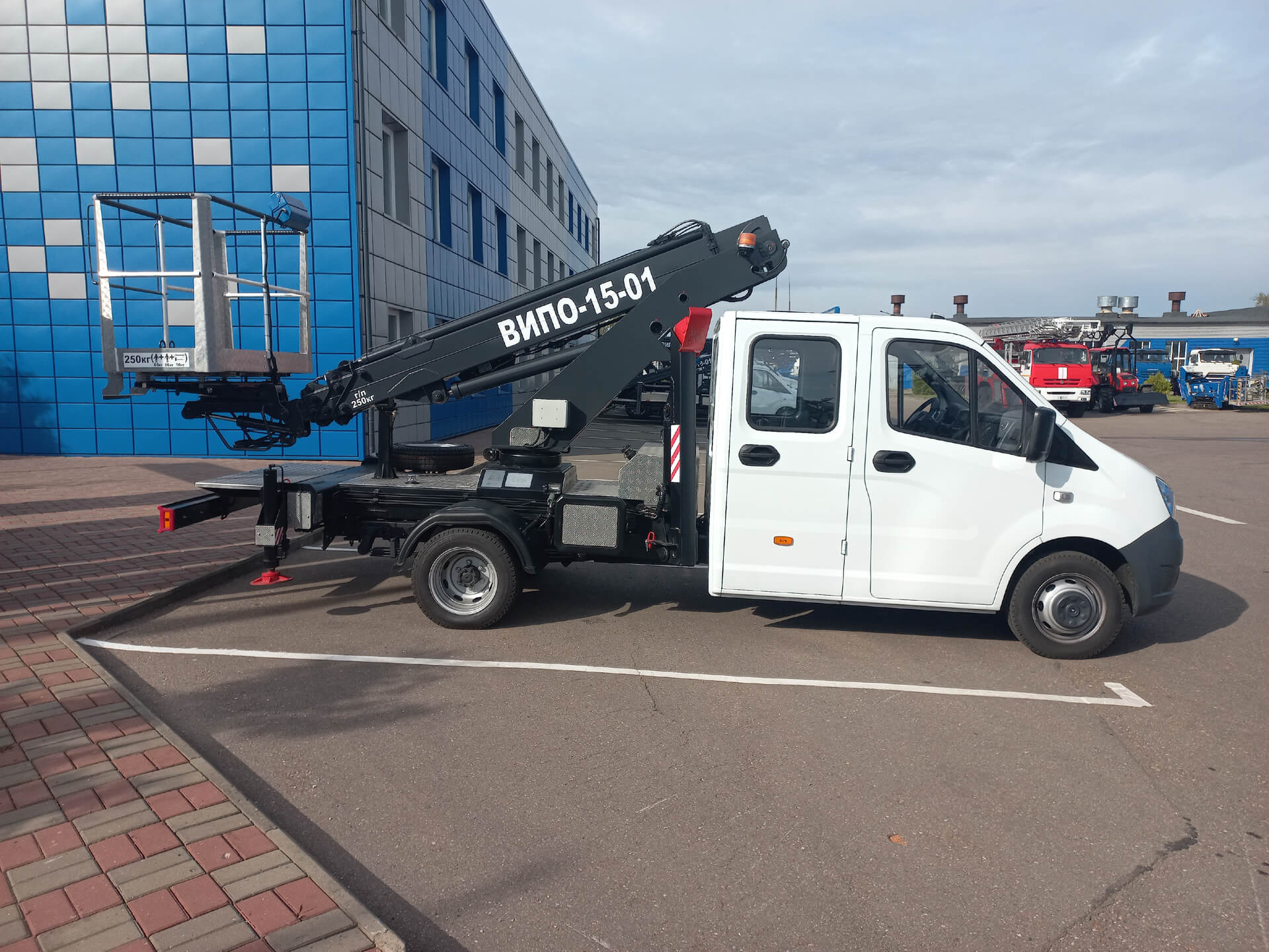 Автовышка ВИПО-15-01 15 м на базе ГАЗель NEXT (ГАЗ-A22R33)