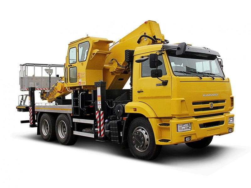Автовышка АГП-40Т 40 м на шасси КАМАЗ-65115