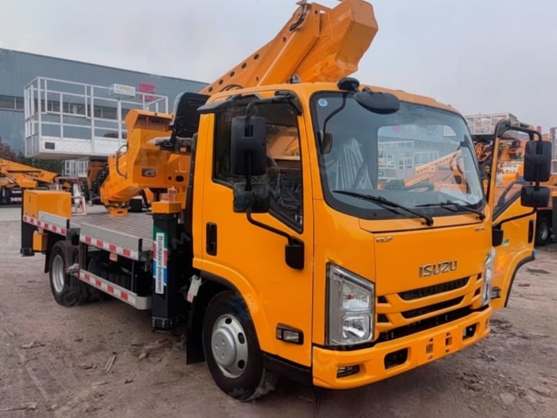 Автовышка VIGRUS GKS18 18 м на шасси ISUZU Elf