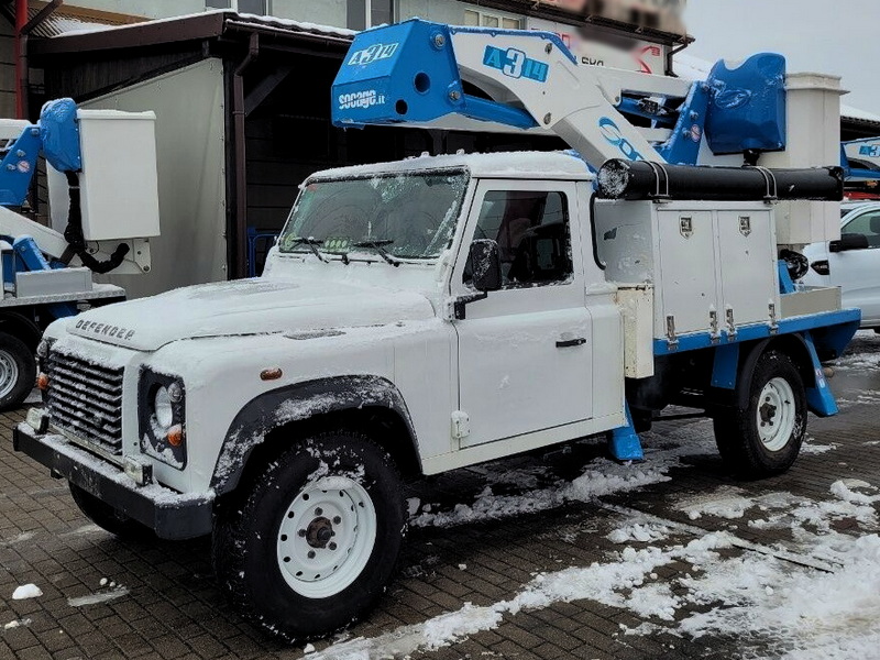Автовышка Socage A314 13 м на базе Land Rover Defender