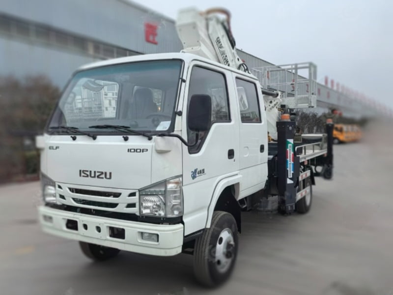 Автовышка VIGRUS GKS18 18 м на шасси ISUZU Elf