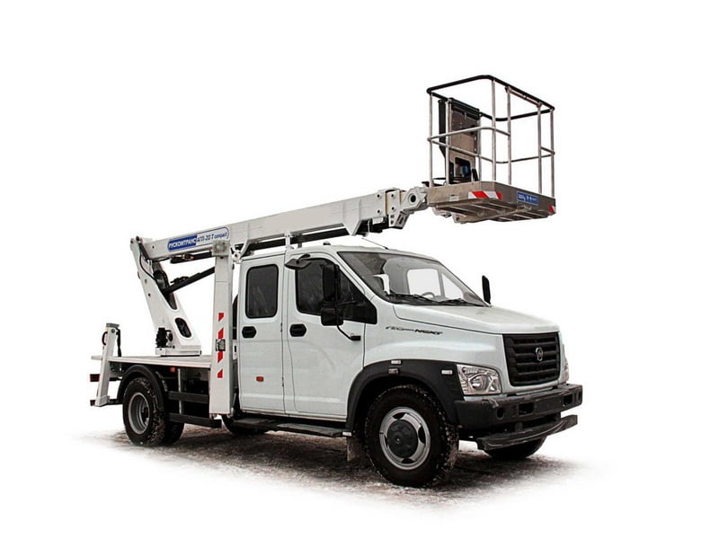 Автовышка АГП-20Т 19 м на базе ГАЗон Next с дубль-кабиной